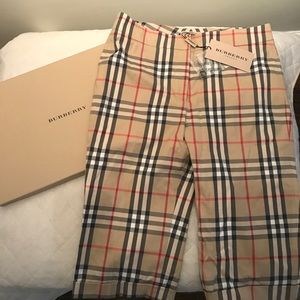 NWT Burberry Shorts